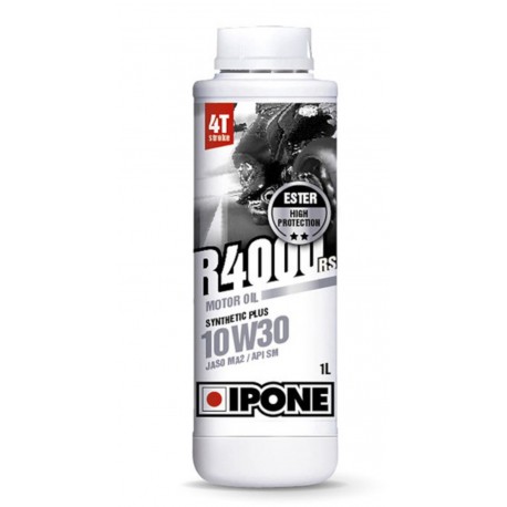 Huile moteur IPONE R4000 RS 10 W 30 en 1 litre