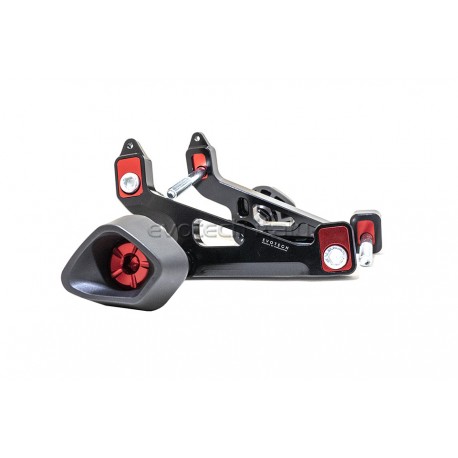 Tampons de protection EVOTECH STREET DEFENTER APRILIA RSV4 FACTORY TUONO V4