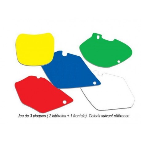 Fonds de plaque BLACKBIRD moto cross enduro HONDA CRF 250 R CRF 450 R 2017 à 2020