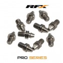 Vis de rechange en acier inoxydable pour repose-pieds RFX Pro pour motocross