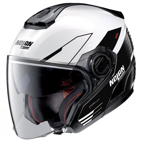Casque moto jet NOLAN N40.5 ZEFIRO N-COM