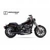Echappement IXIL IRONHEAD HC1 HARLEY DAVIDSON DYNA LOW RIDER 2014-2016 1