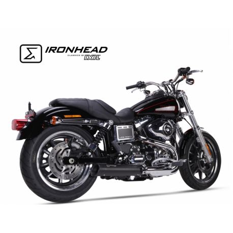 Echappement IXIL IRONHEAD HC1 HARLEY DAVIDSON DYNA LOW RIDER 2014-2016