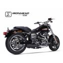 Echappement IXIL IRONHEAD HC1 HARLEY DAVIDSON DYNA LOW RIDER 2014-2016