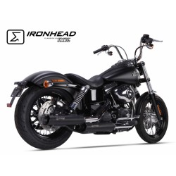 Echappement IXIL IRONHEAD HC1 HARLEY DAVIDSON DYNA STREET BOB 2006-2016