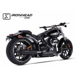 Echappement IXIL IRONHEAD HC1 HARLEY DAVIDSON SOFTAIL BREAKOUT 2013-2016