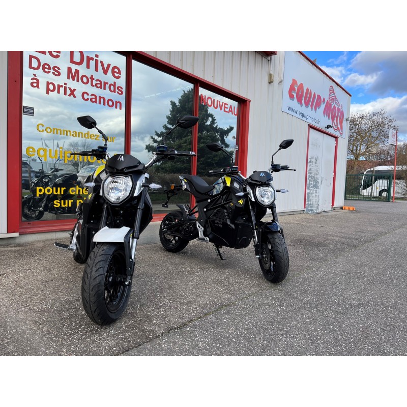 Ë - MOTO ELECTRIQUE MOTRON VIZION BLANC 45 KM/H