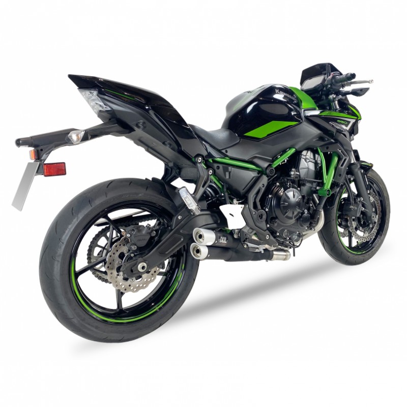 Ligne d'Echappement double sortie IXIL HYPERLOW L3X KAWASAKI Z650 NINJA 650