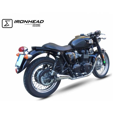 Echappement IXIL IRONHEAD TRIUMPH BONNEVILLE / T100 2007-2015