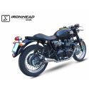 Echappement IXIL IRONHEAD TRIUMPH BONNEVILLE / T100 2007-2015