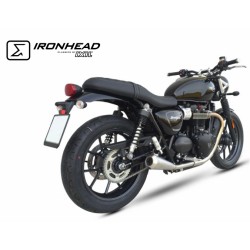 Echappement IXIL IRONHEAD TRIUMPH STREEET TWIN / STREET CUP