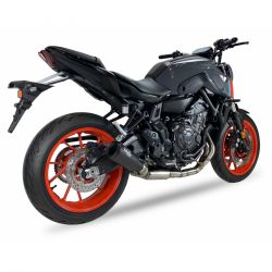 Ligne d'Echappement IXIL RACE XTREM BLACK YAMAHA MT-07 2021-2024 Euro 5