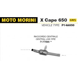 Raccord d'Echappement racing MOTO MORINI X CAPE 650 2022-2023