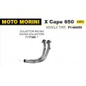 Collecteur d'Echappement racing MOTO MORINI X CAPE 650 2022-2023