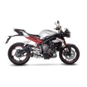 Pot d'échappement LEOVINCE LV ONE TRIUMPH 765 STREET TRIPLE 2017-2022