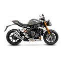 Double Pot d'Echappement leovince LV-10 Triumph Speed triple 1200 RR / RS 2021 - 2023