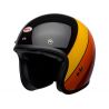 Casque BELL Custom 500 Riff - Noir Brillant/Jaune/Orange/Rouge 0