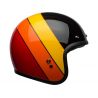Casque BELL Custom 500 Riff - Noir Brillant/Jaune/Orange/Rouge 3