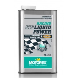 Huile filtre à air MOTOREX Racing Liquid Bio Power - 1L