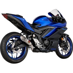 Echappement AKRAPOVIC racing YAMAHA YZF-R3 MT-03 2022-2025