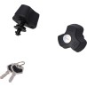 Antivols pour support de valises SW-MOTECH EVO. Fonction QUICK-LOCK 0