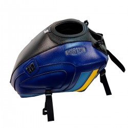 Tapis de reservoir BAGSTER YAMAHA XSR 125 2021-2023 Noir / Baltique / Déco Surf / Gauloise