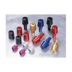 Embouts de guidon moto SUZUKI rouge