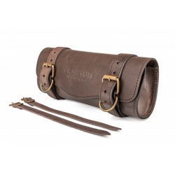 Sacoche de guidon cuir moto Brixton