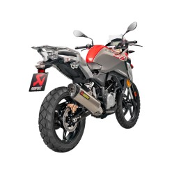 Ligne complete d'Echappement AKRAPOVIC RACING LINE BMW G310R G310GS 2017-2024