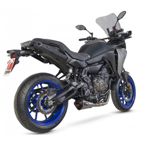 Ligne d'Echappement SCORPION SERKET PARALLEL YAMAHA TRACER 7 2020-2023