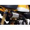 Ligne d'Echappement SCORPION SERKET RED POWER HONDA 125 MONKEY 2