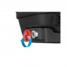 Sacoche de réservoir SHAD E03CL systeme click system avec verrouillage à clés 5