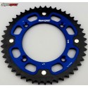 Couronne de transmission moto stealth bleu YAMAHA YZ 85