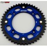 Couronne de transmission moto stealth bleu YAMAHA YZ 85 0