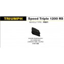 Pare chaleur carbone Echappement ARROW TRIUMPH SPEED TRIPLE 1200 RS
