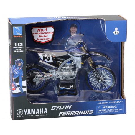 Miniature Yamaha 450 YZF 2022 Factory FERRANDIS