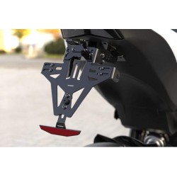 Support de plaque HIGHSIDER Akron-RS Honda CB 750 HORNET 2023-2024 avec éclairage de plaque