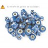 Jeu de galets POLINI 25x19mm 16gr 8 pièces pour scooter 0