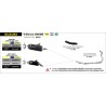 Pare chaleur carbone pot d'Echappement ARROW SUZUKI V-STROM 800 DE 1