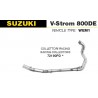 Collecteur racing ARROW KSR MOTO SUZUKI V-STROM 800 DE 1