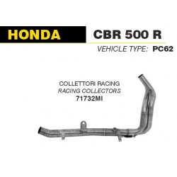 Collecteur d'Echappement racing ARROW HONDA CBR 500 R 2019-2020