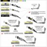 Ligne complète d'Echappement compétition ARROW EVO-2 Pista Volltitan HONDA CBR1000RR-R 2020-2023 1