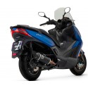 Ligne complète d'échappement ARROW URBAN pour scooter KYMCO 125 X-TOWN