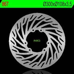 Disque de frein NG 867 Rond Fixe