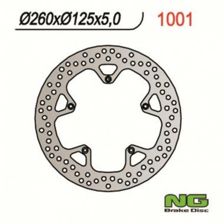 Disques de frein NG 1001 Rond Fixe