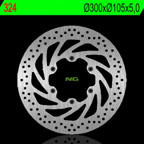 Disque de frein NG 324 Rond Fixe