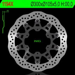 Disque de frein NG 1194X Wave Flottant
