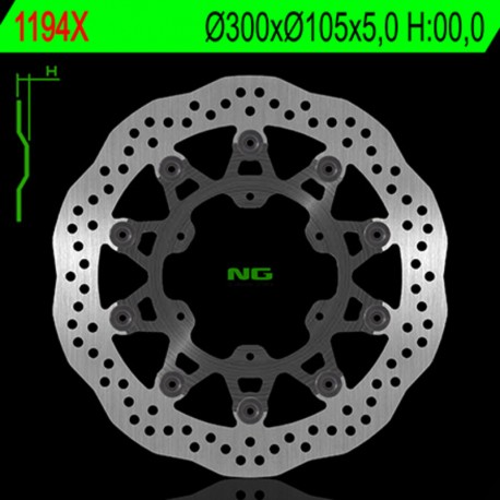 Disque de frein NG 1194X Wave Flottant