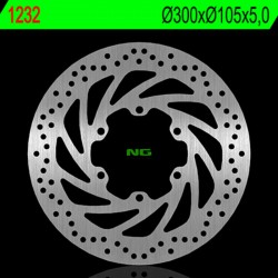 Disque de frein NG 1232 Rond Fixe