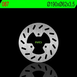 Disque de frein NG 087 Rond Fixe